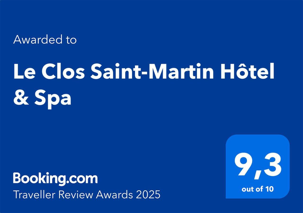 Le Clos Saint-Martin Hotel & Spa Εξωτερικό φωτογραφία